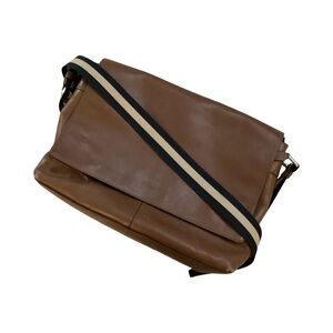 Coach Brown Leather Messenger Bag